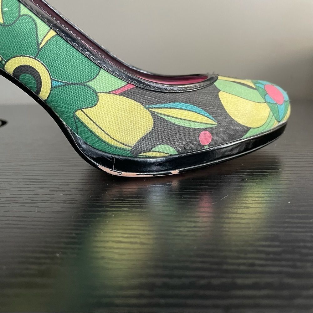 Poetic Licence Doll Face Colorful Fabric Upper With Leather Heel, 10 - Picture 6 of 16